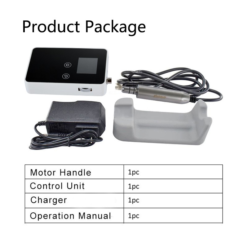 Dental Lab Marathon Micromotor N3 / 35K RPM Handpiece Polisher /10* Carbide Burs