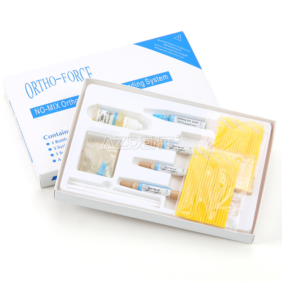 Dental Orthodontic No-Mix Direct Bonding System Composite Resin Kit