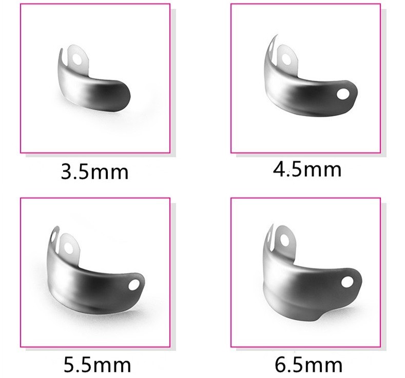 Dental Sectional Contoured System Matrix Bands M4 Metal Matrices Refill 3.5mm