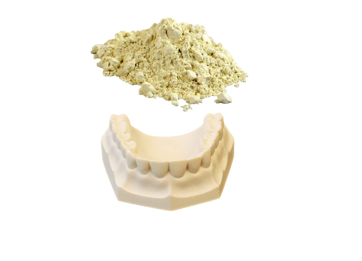 DENTAL LAB BUFF STONE GYPSUM TYPE III YELLOW ALL PURPOSE COMPOUND 3 Lbs.