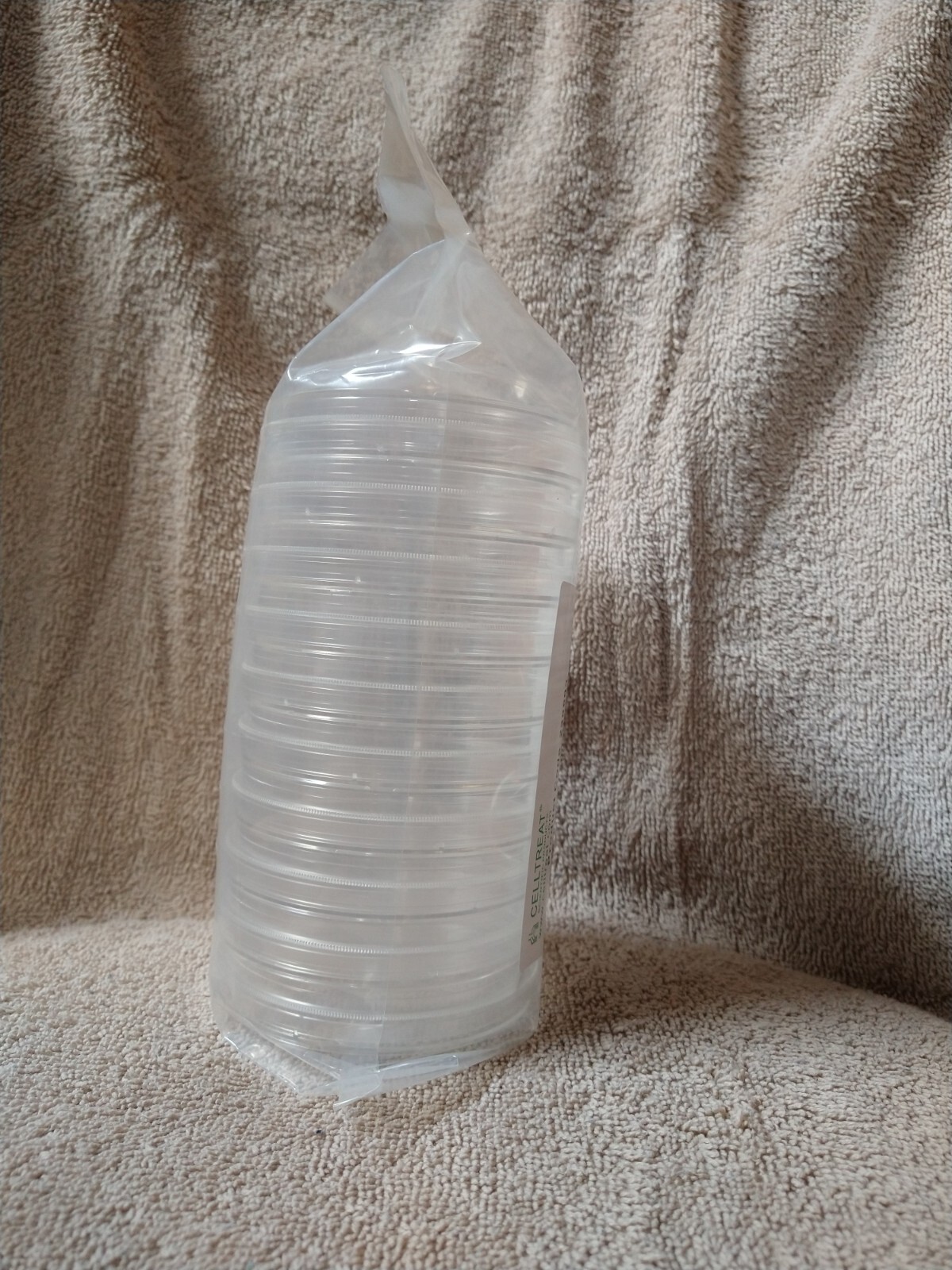 10 pack CellTreat 229693 Petri Dishes 100mm x 15mm NEW Mad Lab Halloween Prop FX
