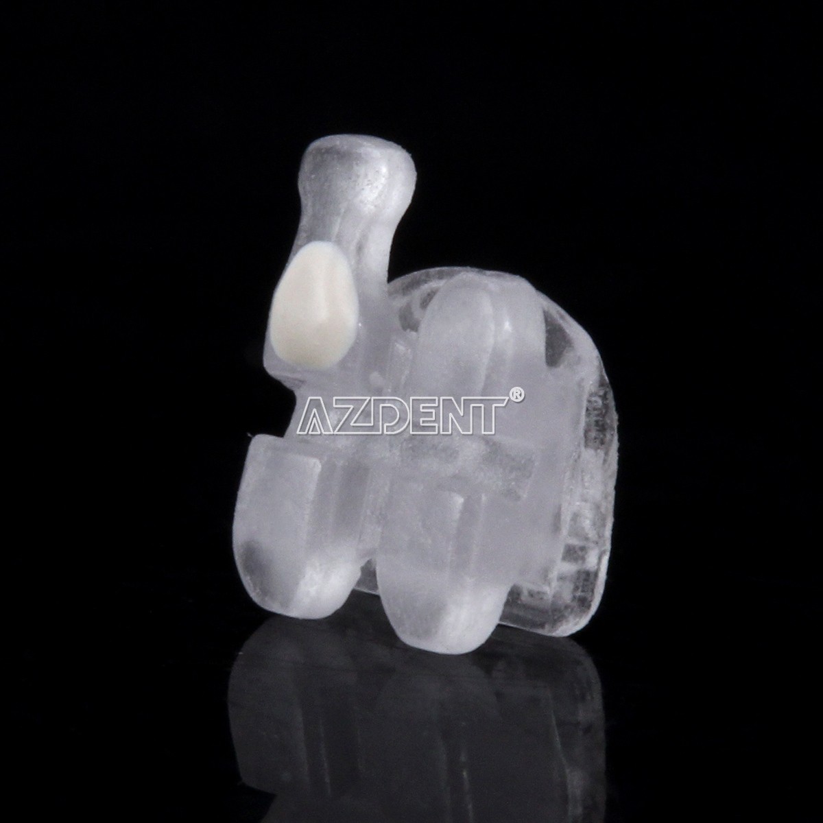 5 Kits Orthodontic Bracket Ceramic Dental Braces 5*5 MBT Slot.022 Hooks 3-4-5