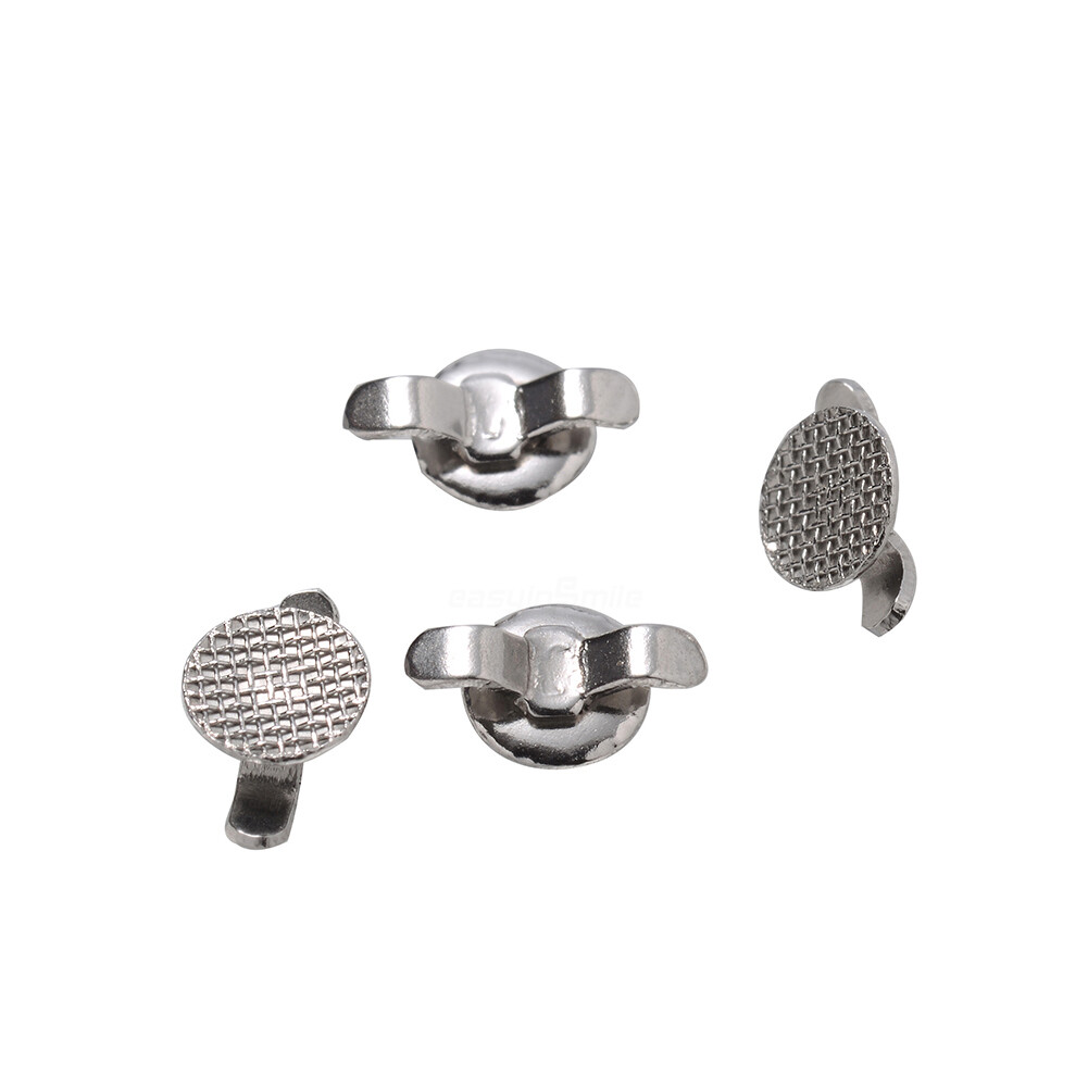 Dental Orthodontic Lingual Buttons Traction Hook Bondable 3mm Round Caplin Hook