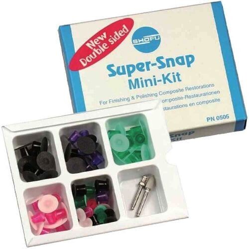 Shofu Super Snap Mini Kit Finishing & Polishing Composite Restorations 48 Disc