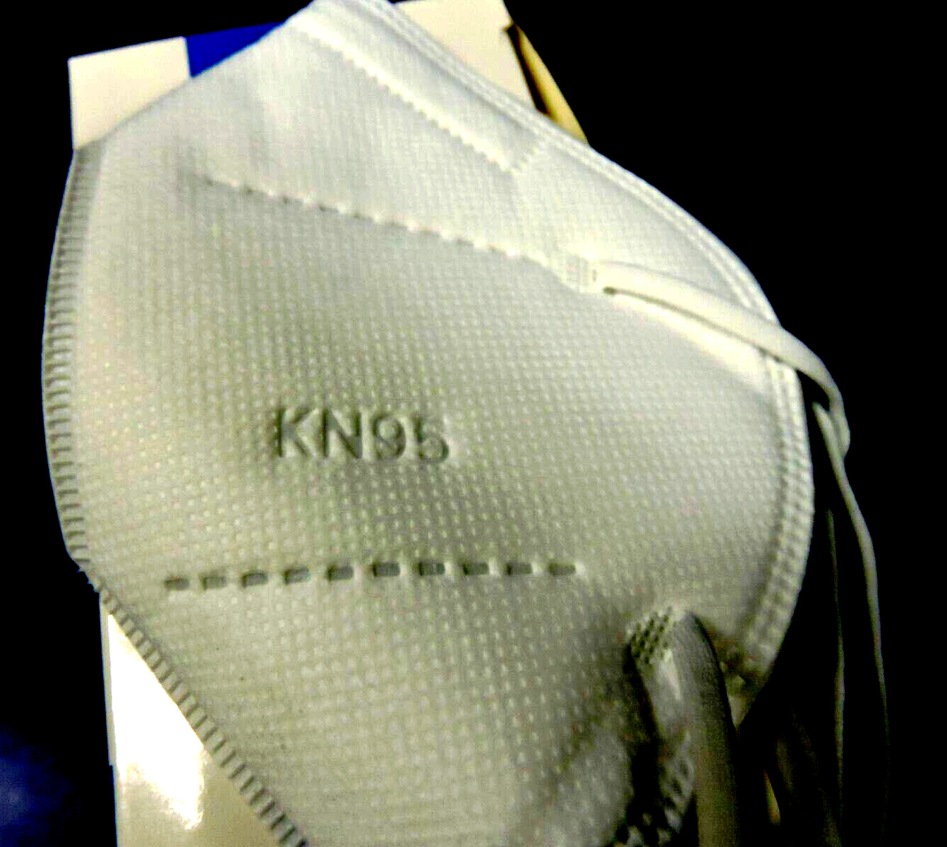80 Pcs KN95 Face Mask Respirator Mouth Nose Cover 95% Protective 5-Layer / WHITE