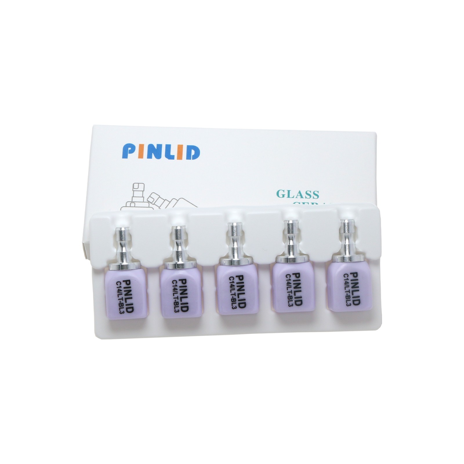 C14 LT Dental Lithium Disilicate Glass Ceramic Blocks E.Max Block Cerec CAD/CAM