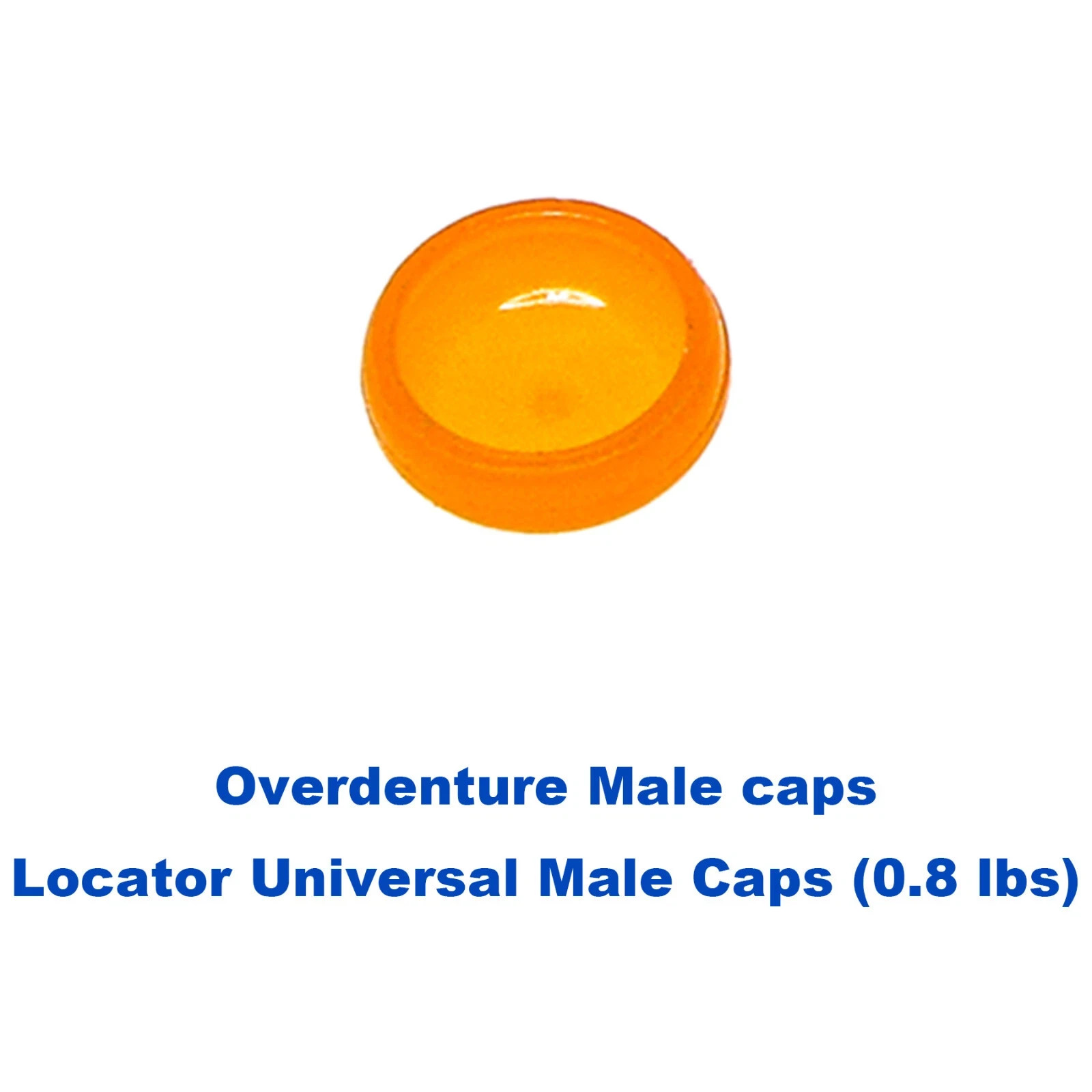US 4/8Pcs Dental Overdenture Retention Caps For Implant Locator Abutment Inserts