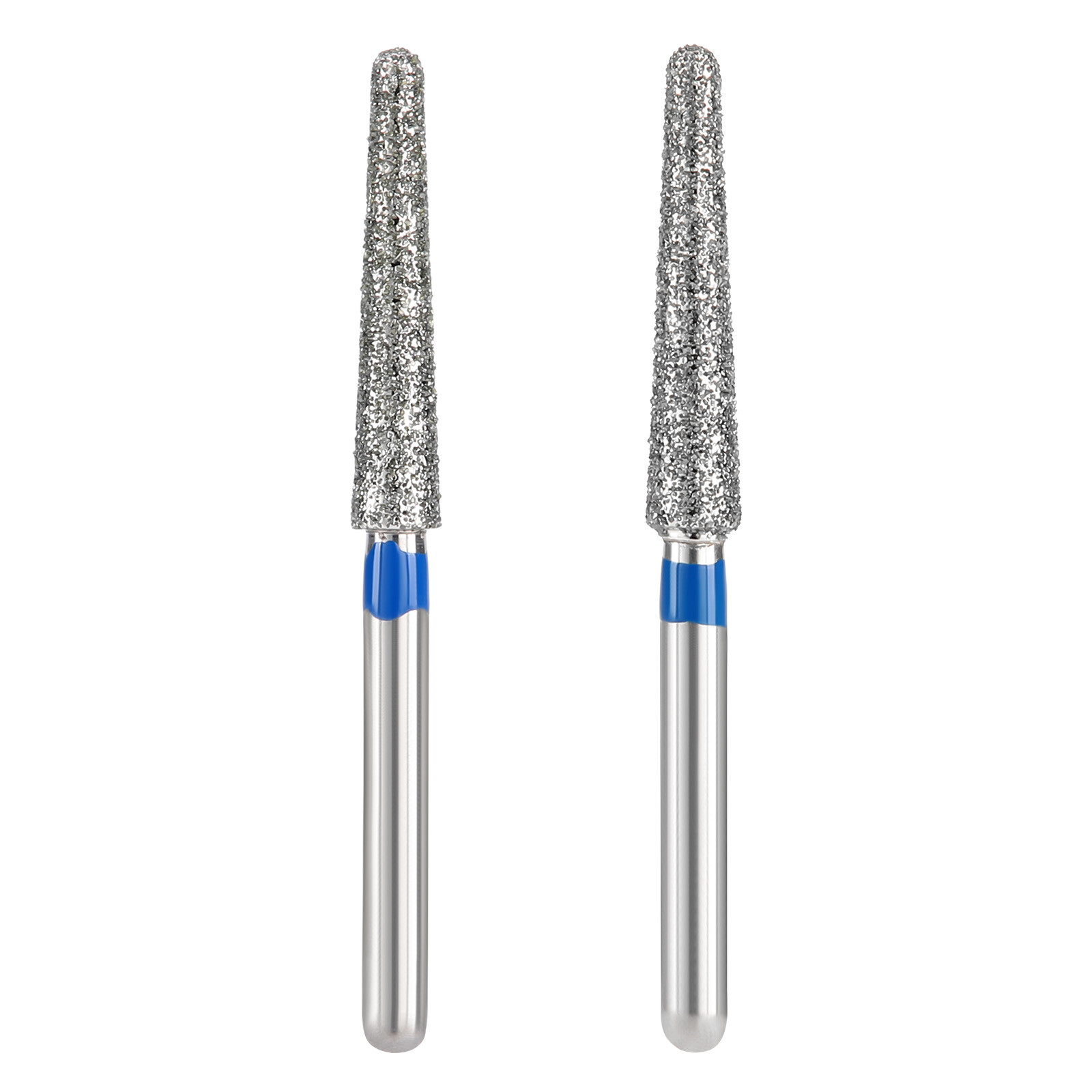 JMU Dental Diamond Burs Medium Grit Round End Taper FG Burs 856L-020M 5pcs