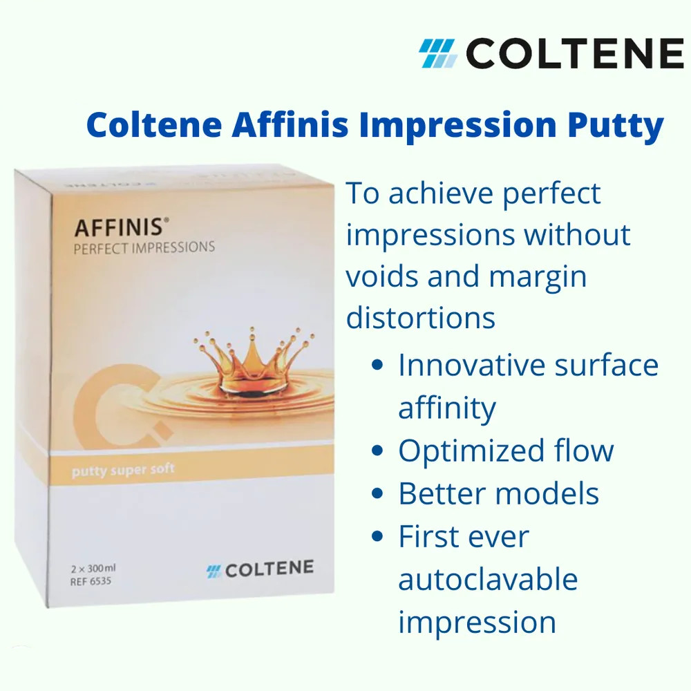 Coltene Affinis Super Soft Putty + Light Body A-Silicone Impression Material