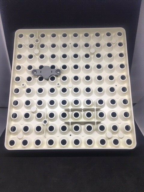 100 Hole 2 Tier Plastic Test Tube Rack Test Tube Holder FREE SHIPPING