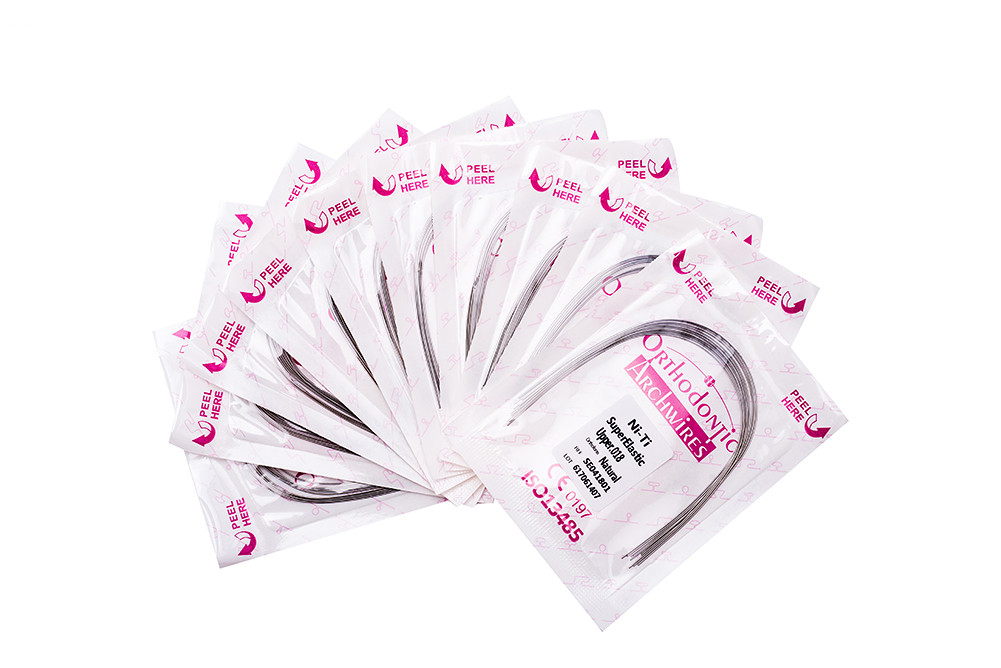 Super Elastic Niti Round Arch Wires Dental Ortho U/L Archwire Orthodontic Braces