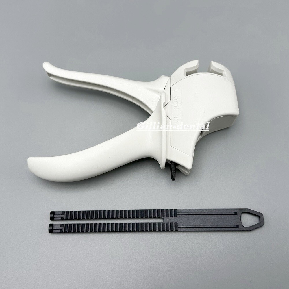 Dental Activa-Spenser Type Dispenser Gun For 5Ml 1:1/10:1 Automix Syringe Cement