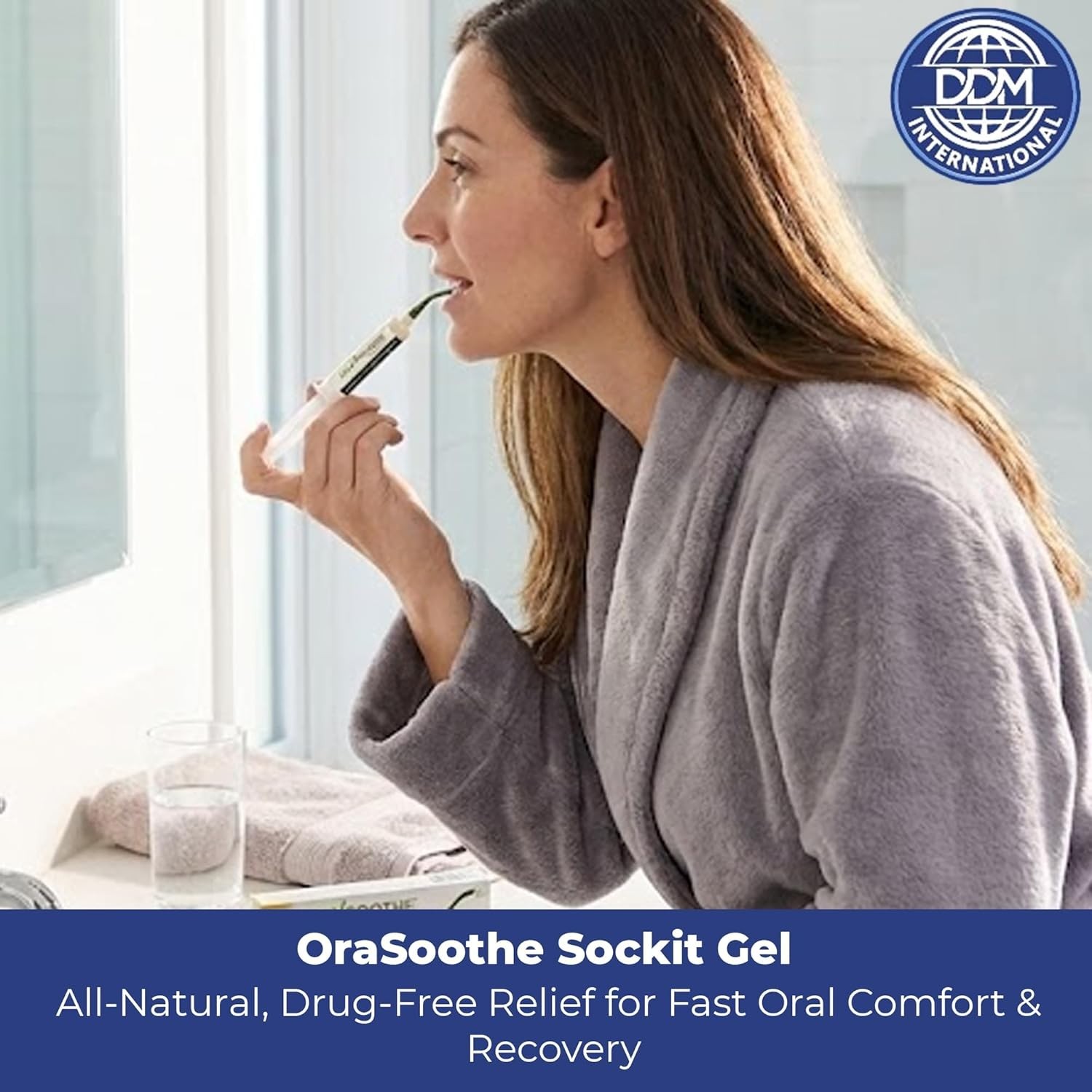 Septodont Orasoothe Sockit Dry Socket Oral Wound Dressing Hydrogel , 5x Syringes