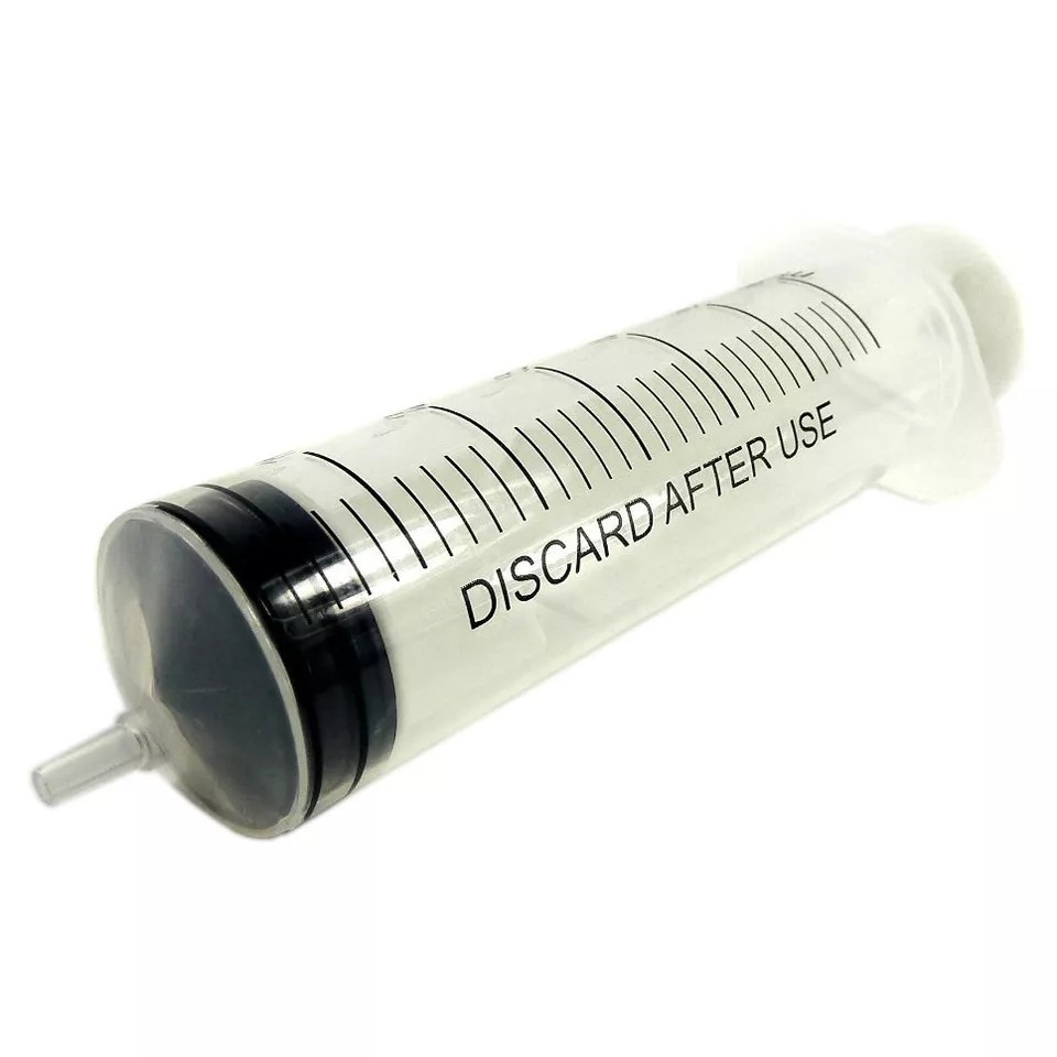 10x 60ml/2oz Plastic Syringe Sterile Plant Water Animal Feeder 60cc Slip Tip