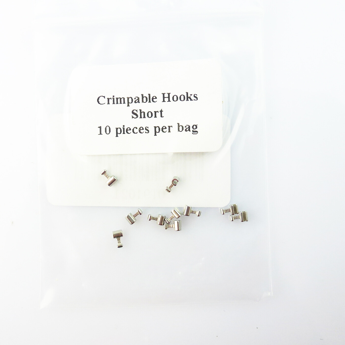 10Pcs/pk 2Packs Dental Orthodontic Crimpable Hooks Short/Medium/Long EASYINSMILE
