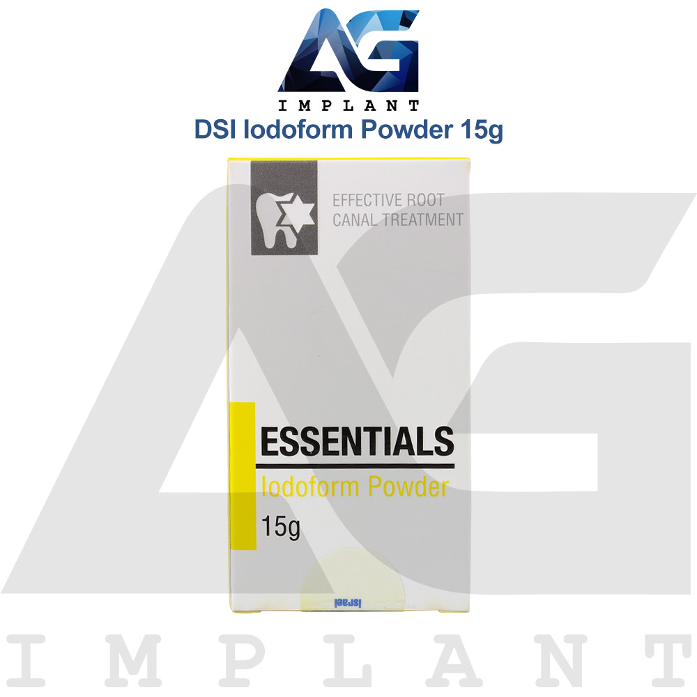I0dof0rm Powder 15g Effective Infected Canals Treatment Dental Endo Light Yellow