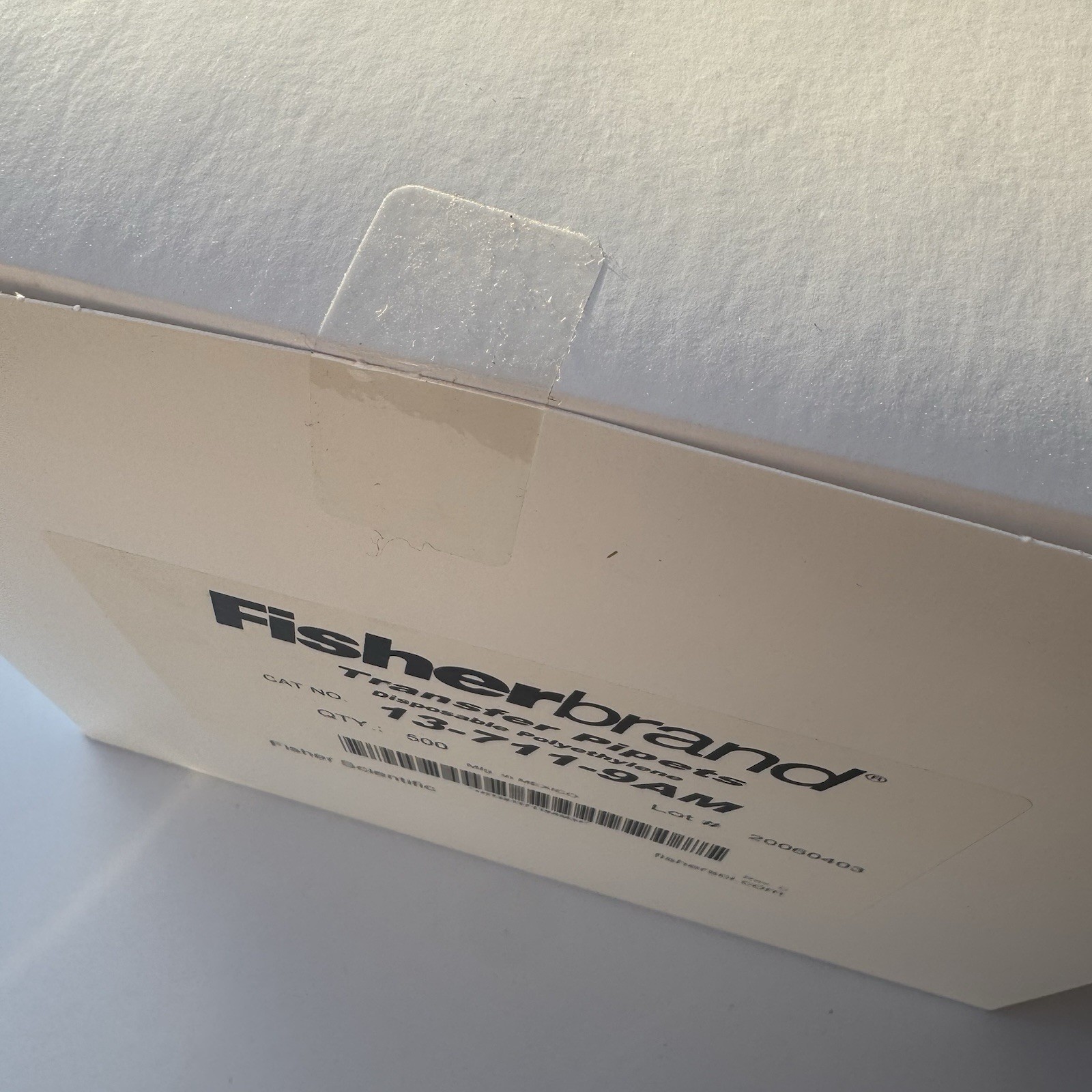 Fisherbrand 13-711-9AM Transfer Pipets Disposable Polyethylene 500 Count