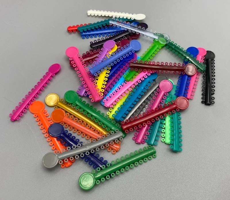1040/320pcs Orthodontic Dental Elastic Ligature Ties Rubber Ortho Braces Bands