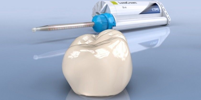 DMG LuxaCrown Self Curing Composite For Semipermanent Crown & Bridgess Solution