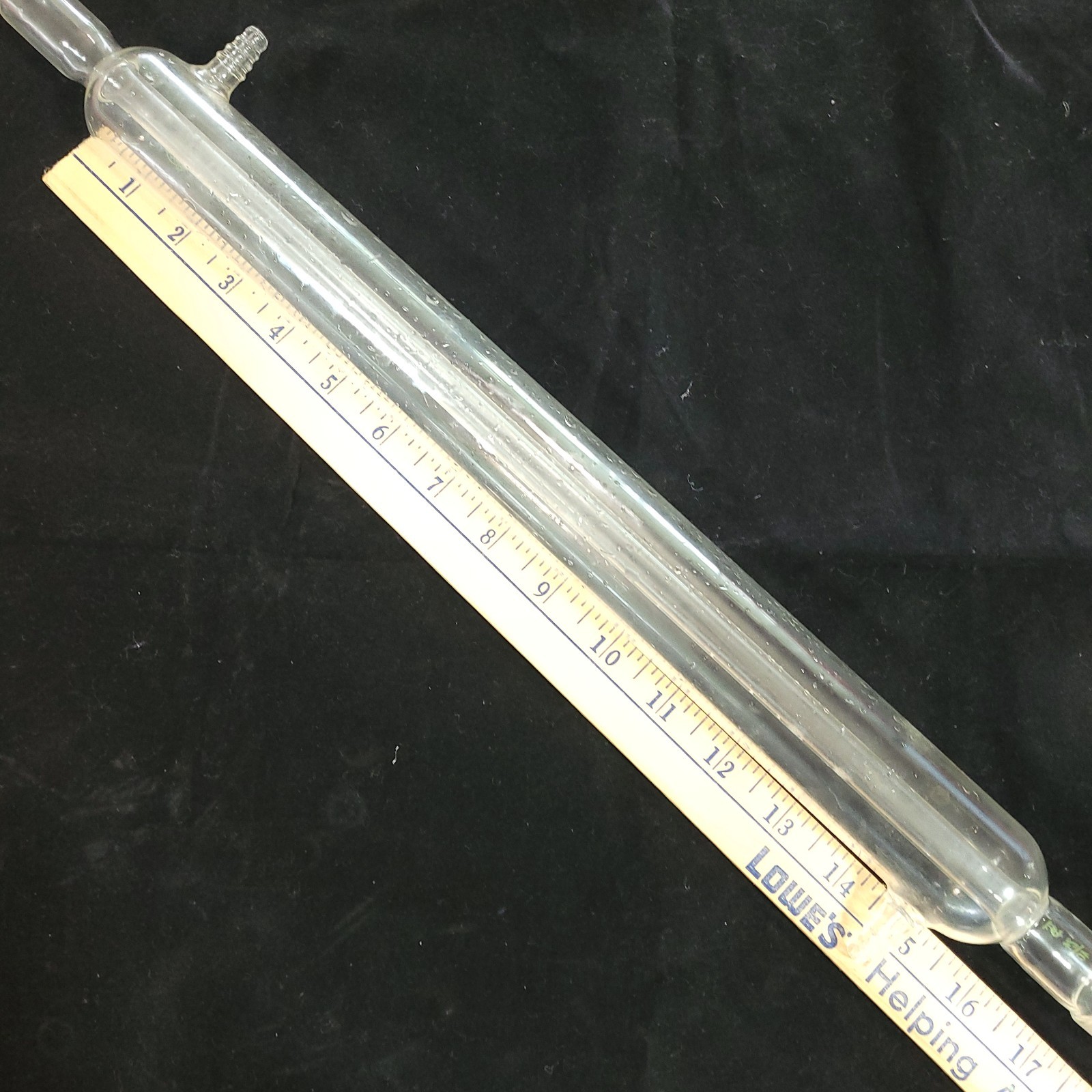 PYREX Glass Liebig Glass Distillation Condenser 24/40 10mm 400mmx41mm Lab Equip