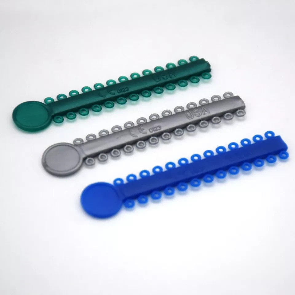 1040 Dental Orthodontic Ligature Tie Ligas De Para Bracket Ligaduras Elastomeric