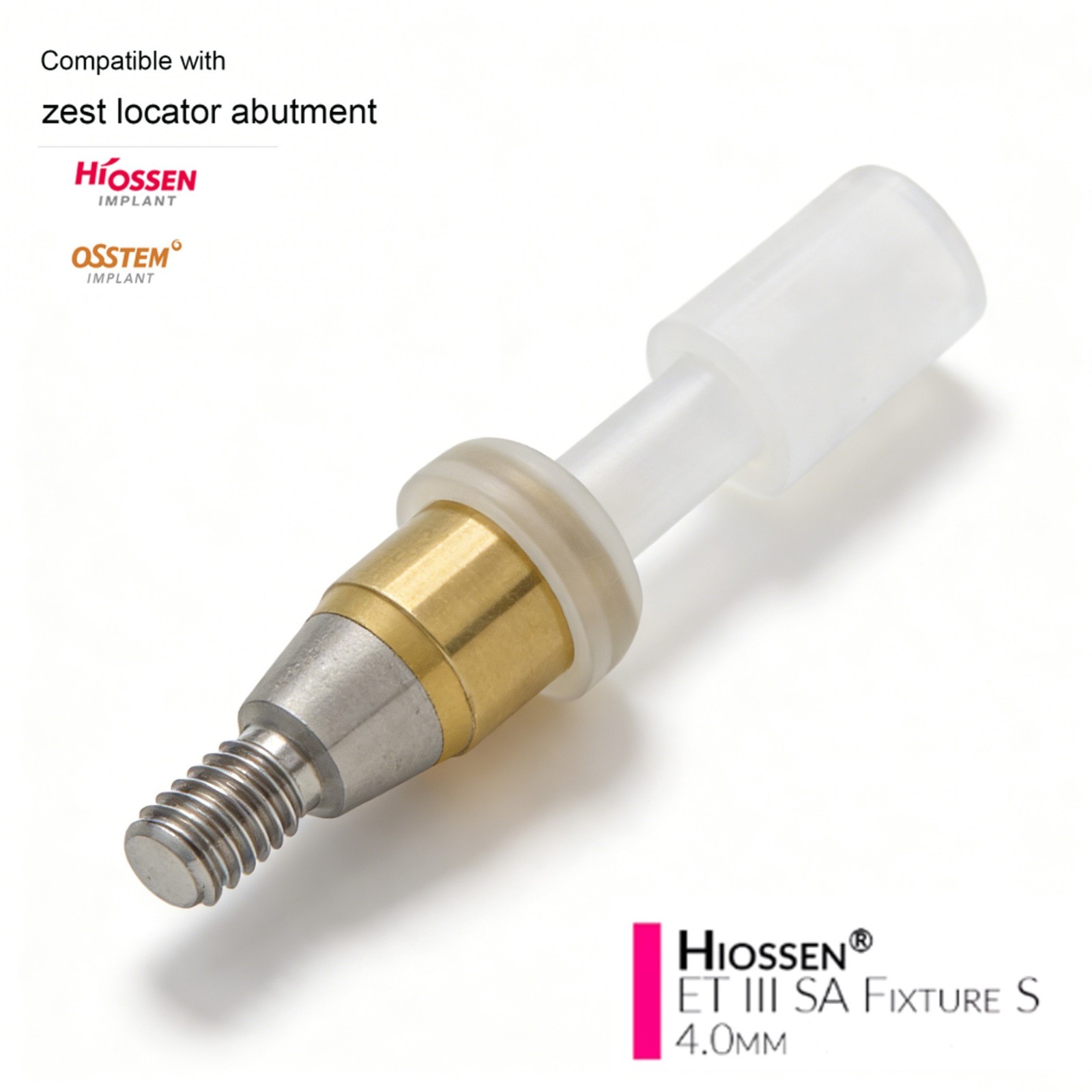 Dental Classic Locator Abutment Internal Hex ZEST Legacy Anchor For Hiossen ET