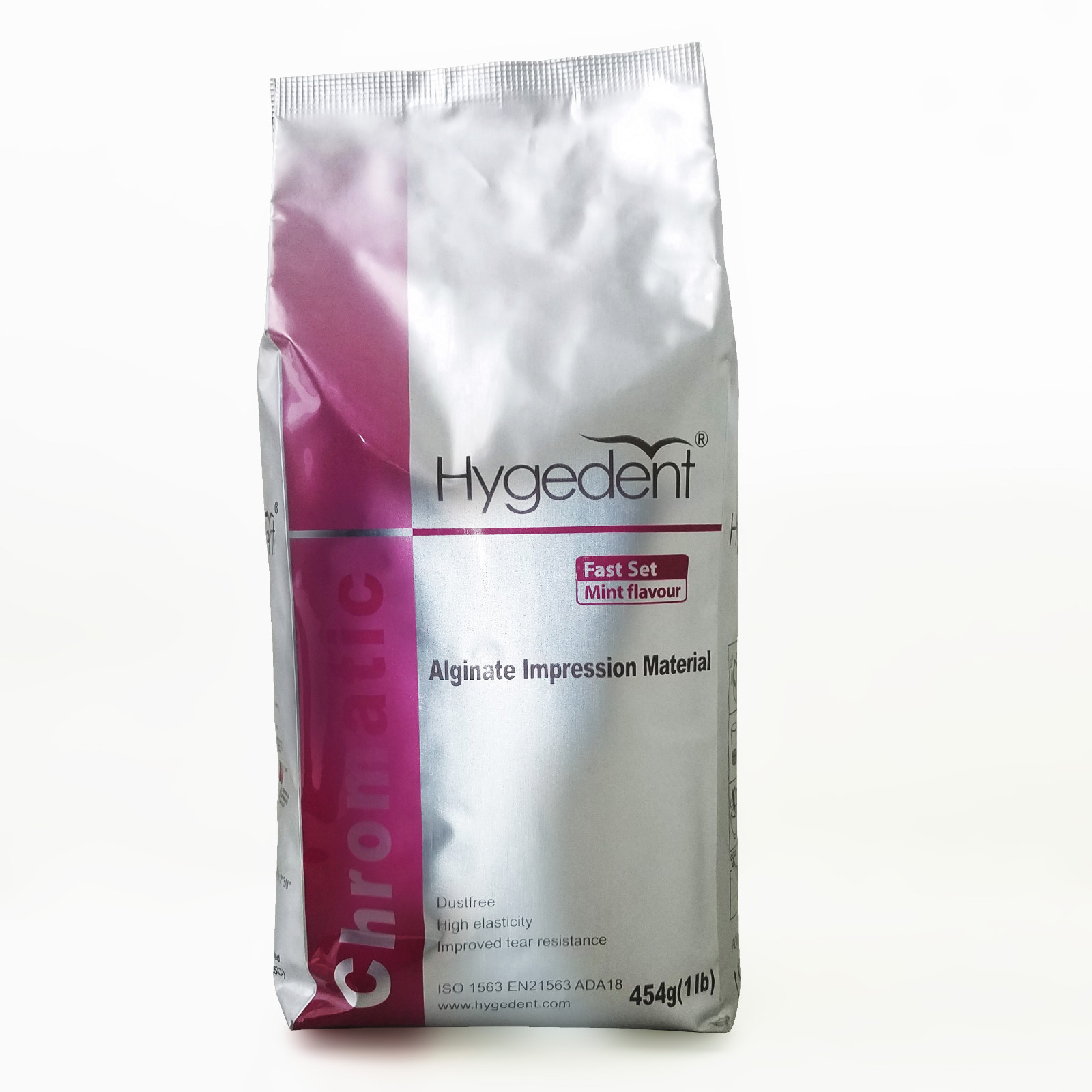 24 Hygedent Chromatic Dental Fast Set Mint Flavored DustFree Impression Alginate
