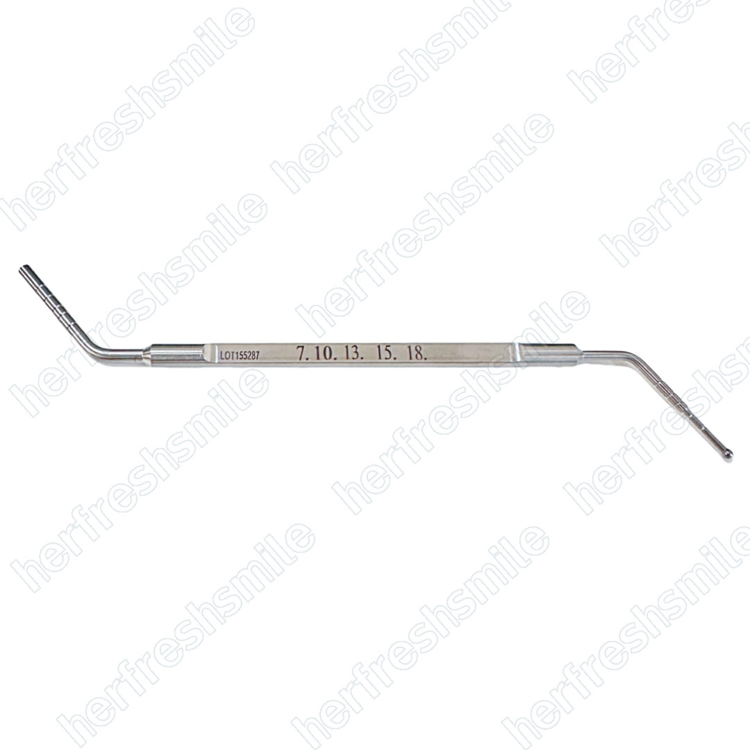 Dental Implant Gingiva Height Measure Drilling Hole Depth Probe Measuring Gauge