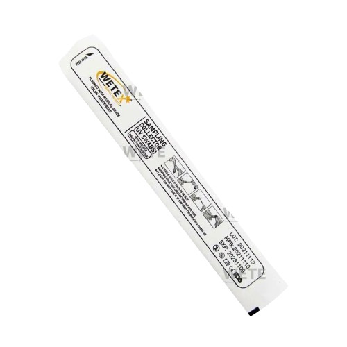 UV Throat Swabs Sampling Collector with Molded Break Point Handle