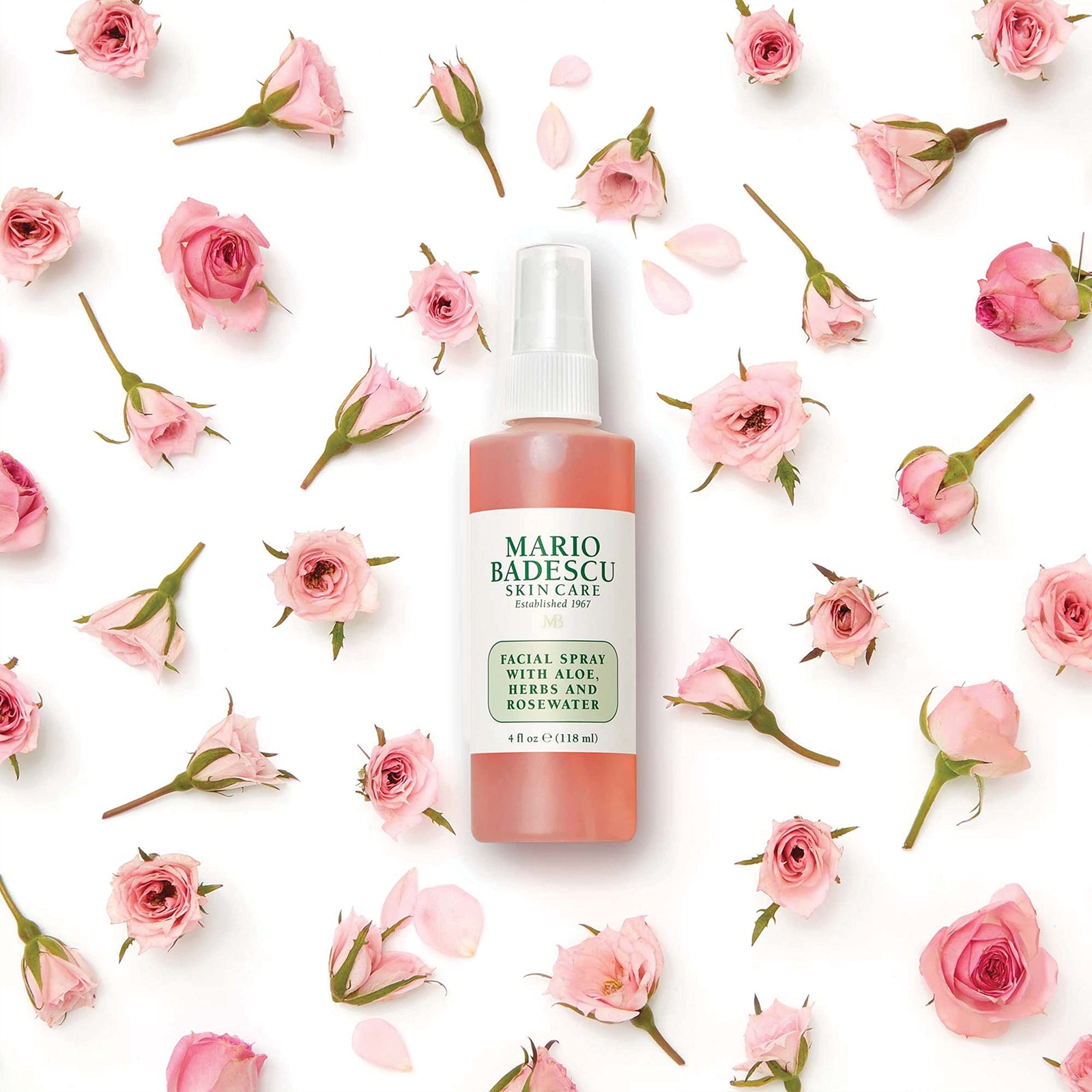 Mario Badescu Facial Spray Aloe Herbs And Rose Water For All Skin Types Face