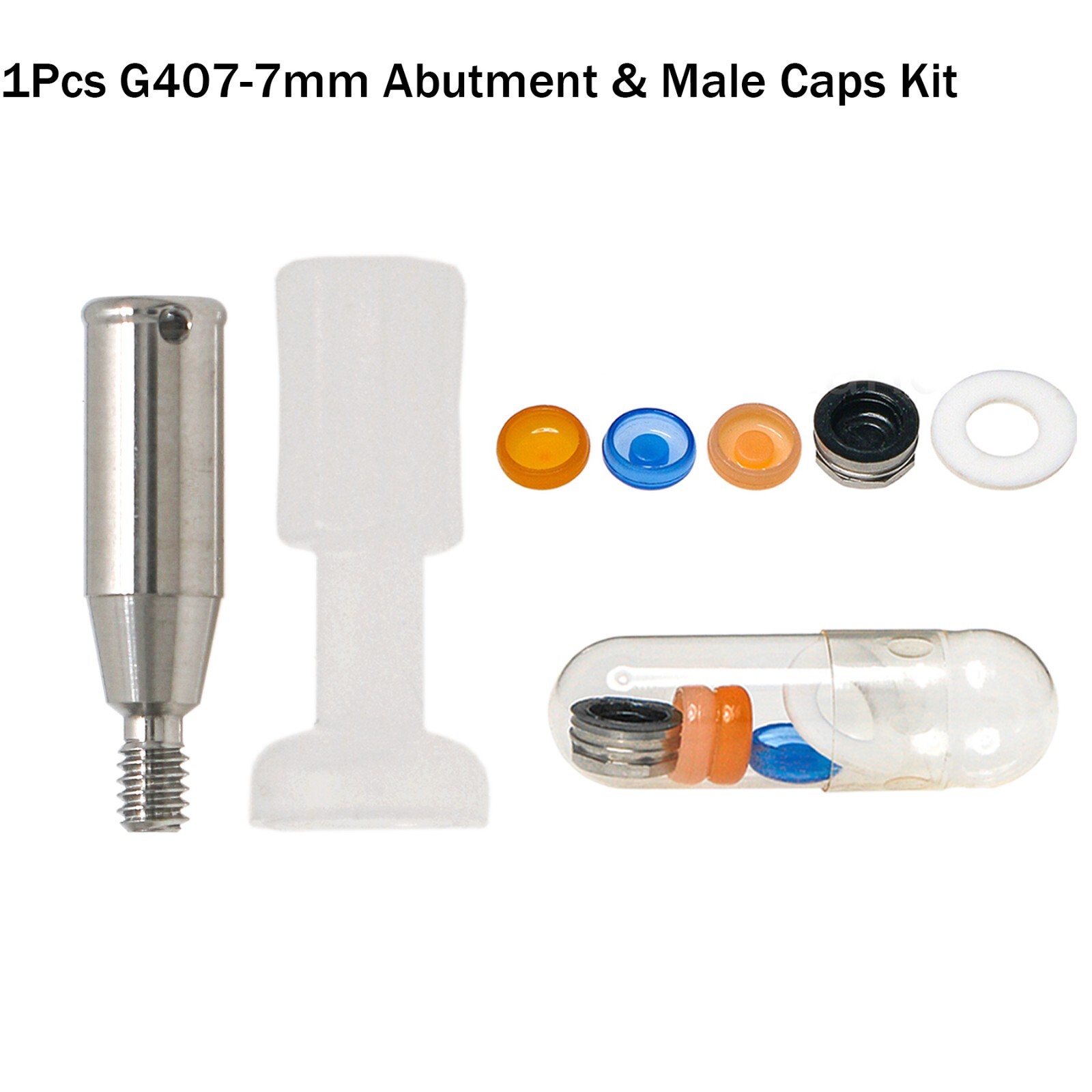 US Dental Locator Attachment Abutment for Hiossen ET III /Osstem/Snucone Regular