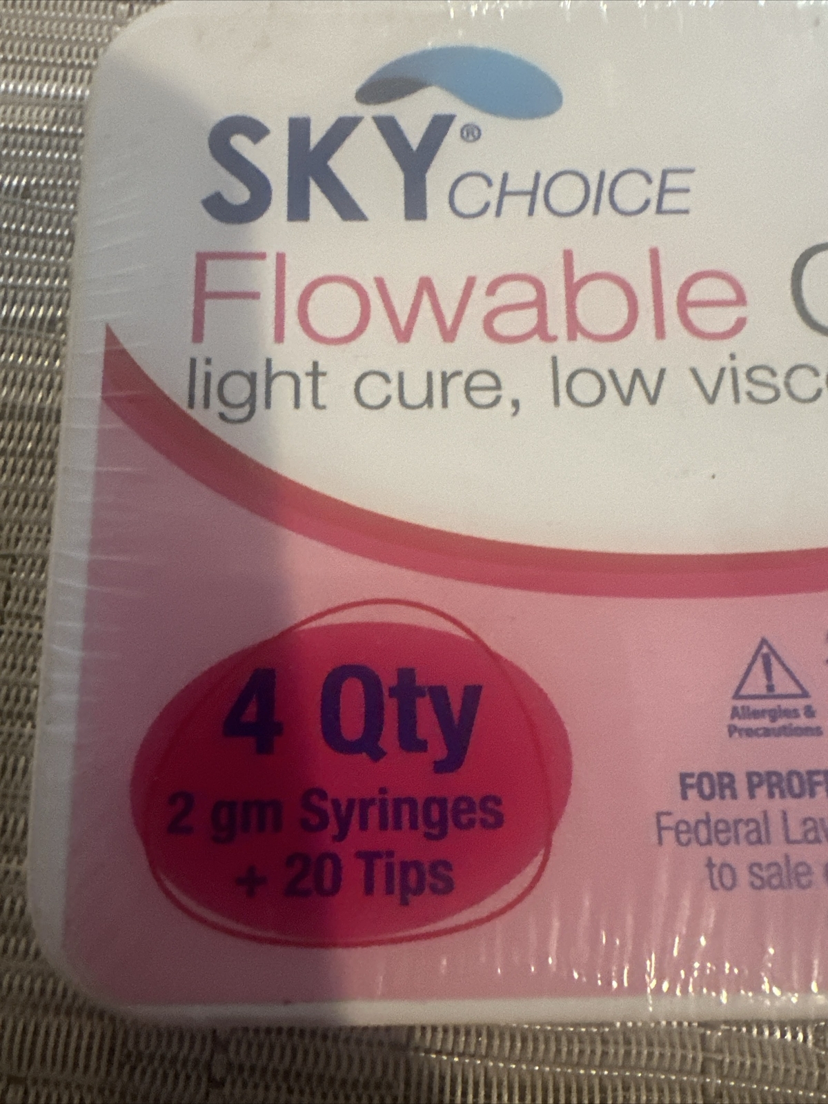 Sky Choice FLOWABLE COMPOSITE 4 SYRINGES +20 Tips Shades A2