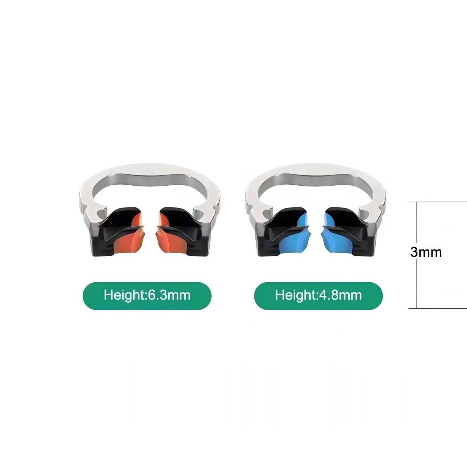 Dental Matrix Bands Ring Sectional Matrice Clamp Fit Garrison Palodent V3 System