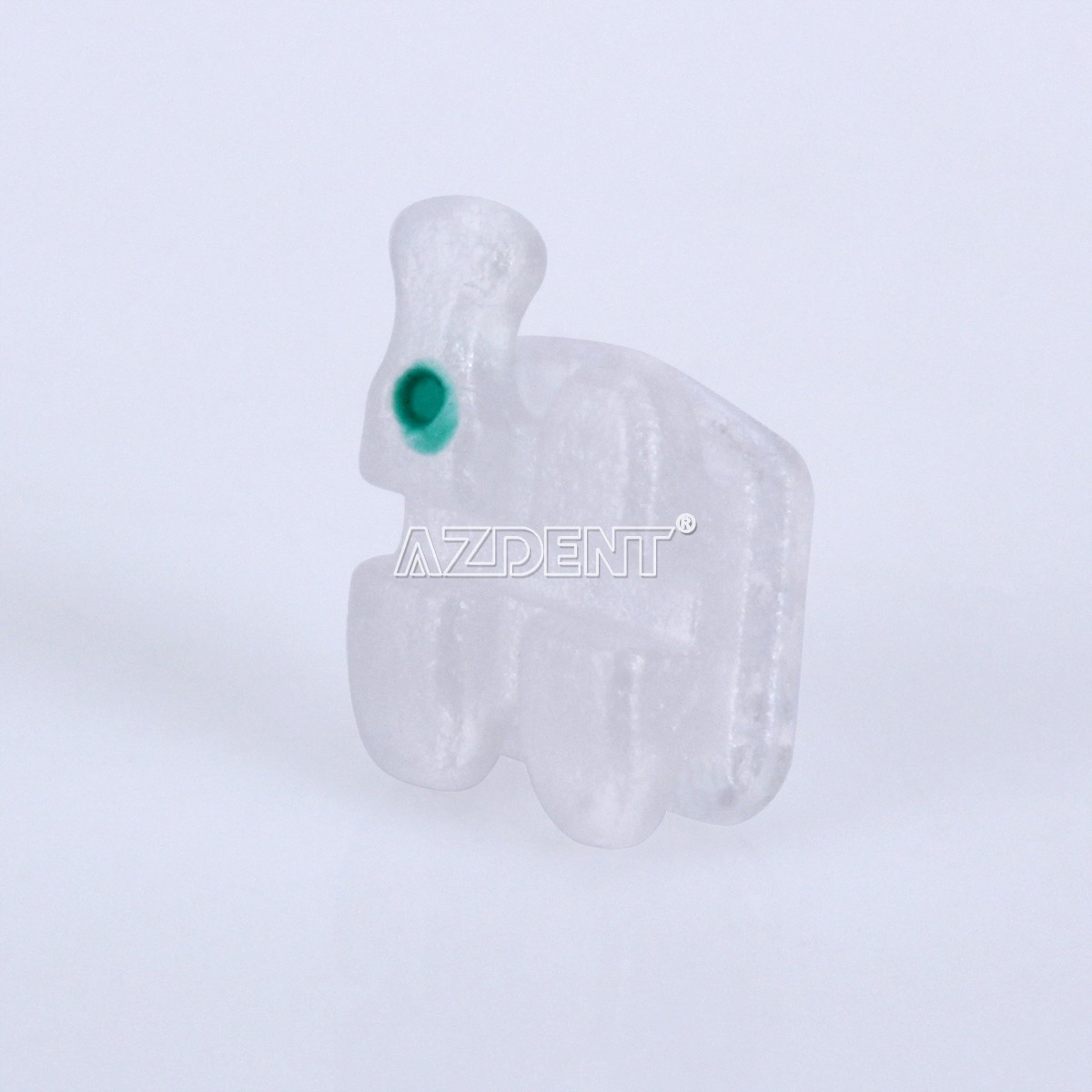 5 Kits Orthodontic Bracket Ceramic Dental Braces 5*5 MBT Slot.022 Hooks 3-4-5