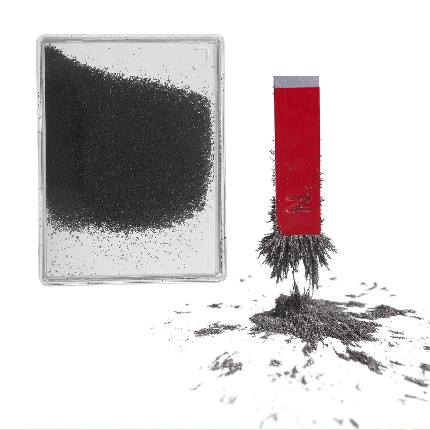 5PCS Iron Filings Magnetic Powder for Physics Experiments Classroom Magnetism