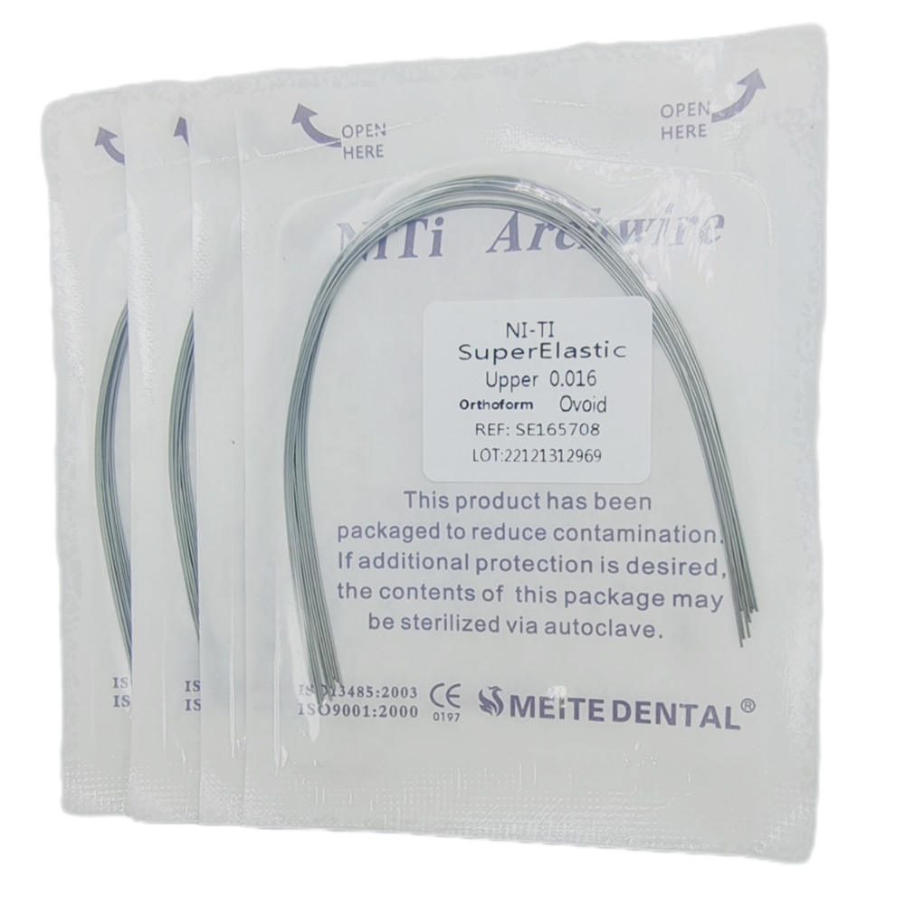 Dental Orthodontic Super Elastic Niti Arch Wire Round 012-020 UPPER LOWER