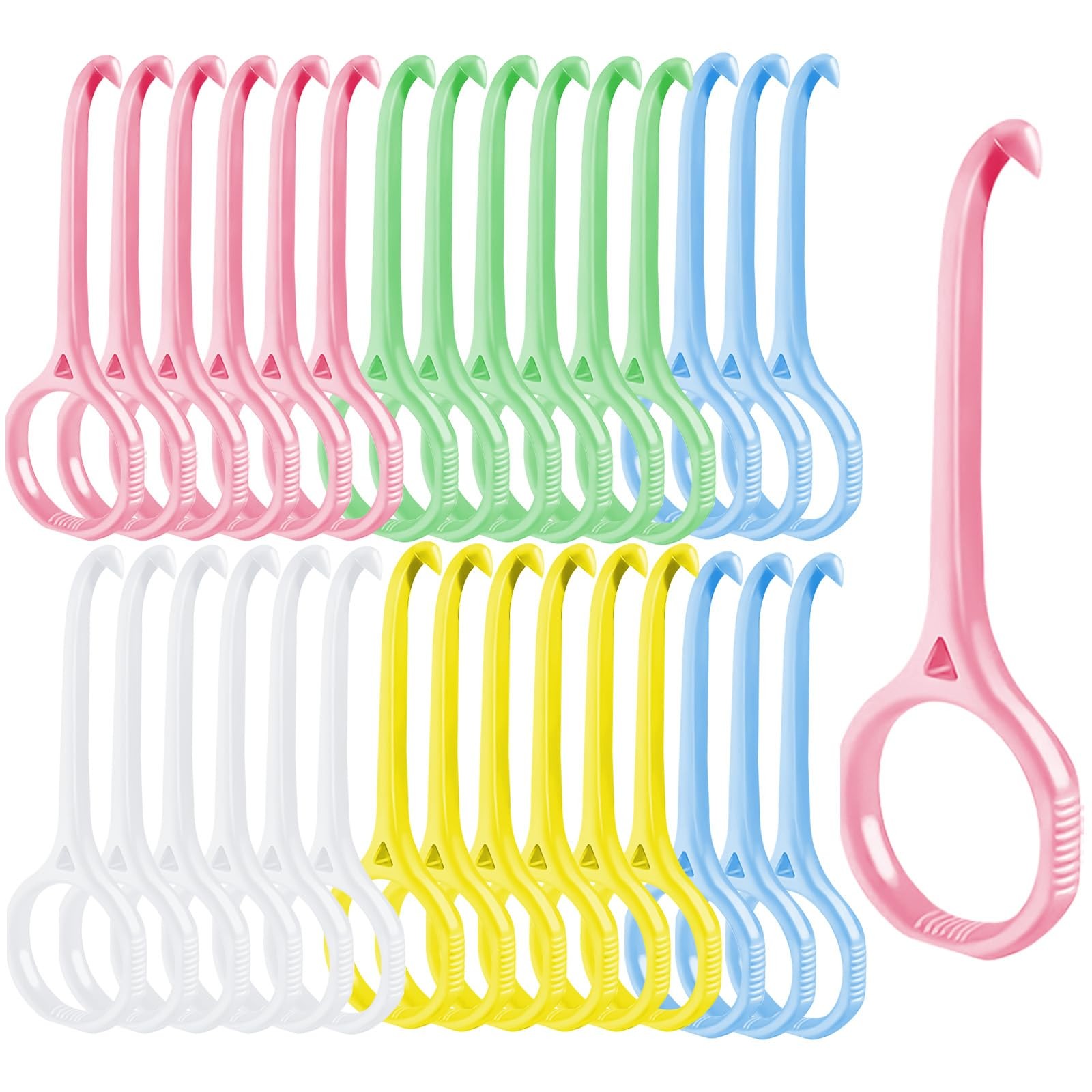 30 Pcs Dental Remover Tool Colorful Orthodontic Aligner Removal Multicolor