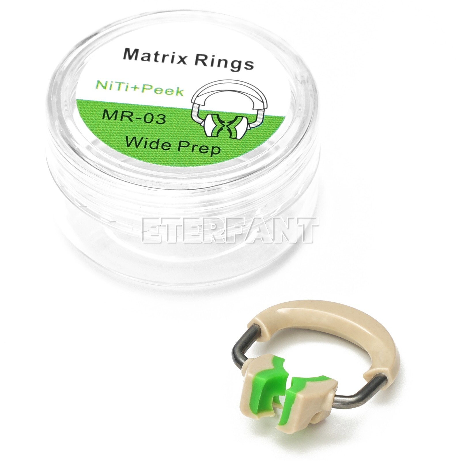 Dental Autoclavable Matrix Bands Rings Matrices Clip Clamp Titanium Fit Garrison