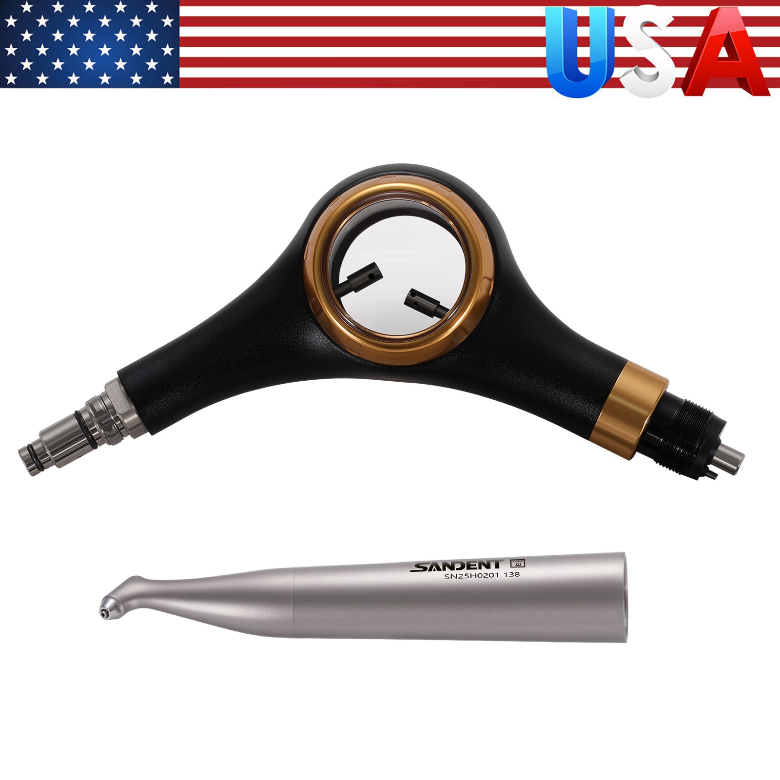 Woodpecker Style Dental Air Polisher AP-H Supragingival Polishing Handpiece