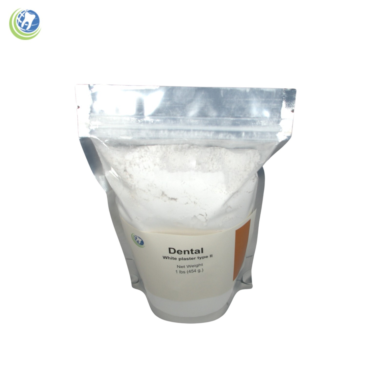 DENTAL LAB PLASTER CREAMY WHITE TYPE II REGULAR SET 1 Lb. (454 G)
