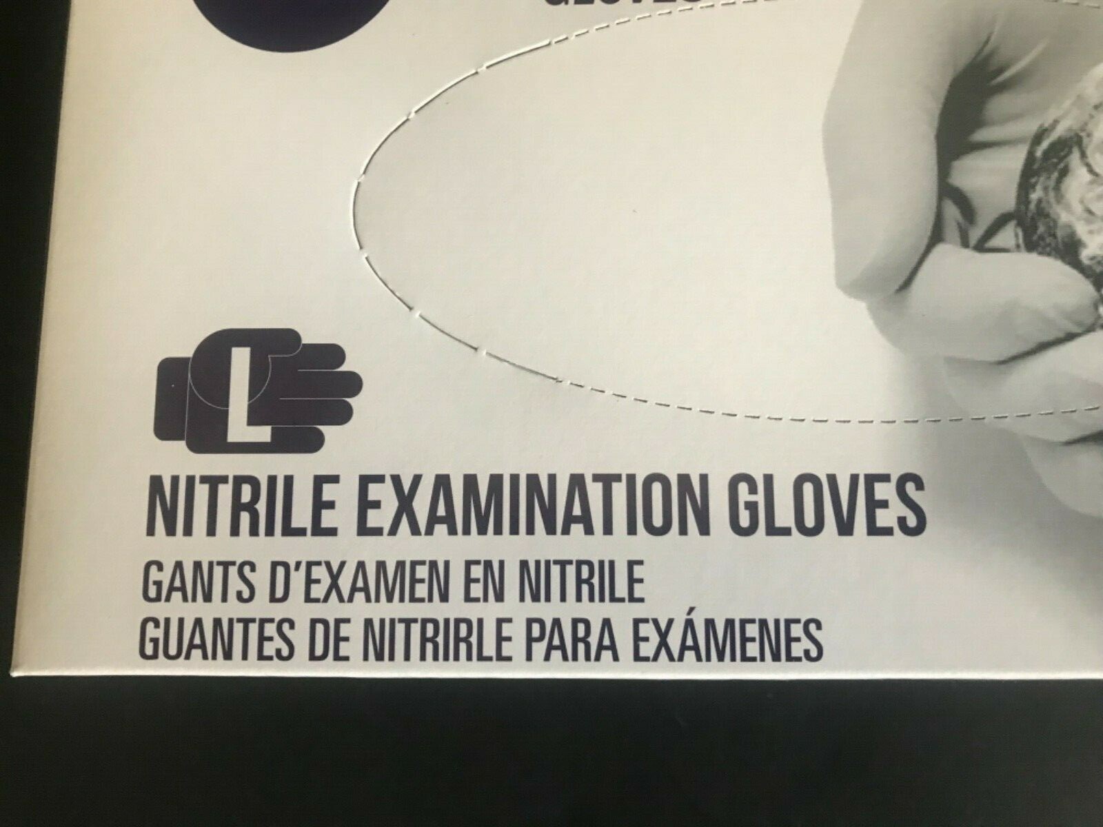 1000 Count – Blue Nitrile Exam Gloves Size Large Powder Free 3 Mil Chemo Rated
