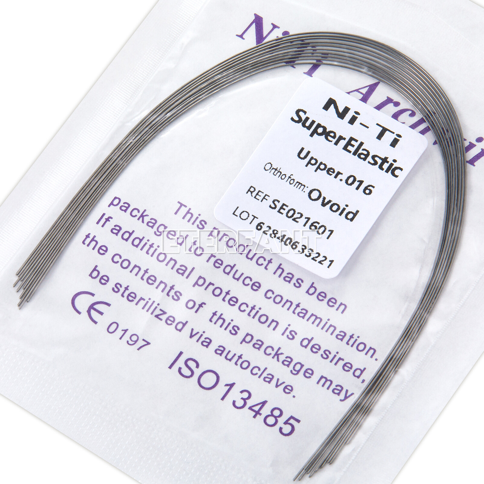 ETERFANT Dental Ortho Bracket Brace MIM Monoblock/Arch Wire NiTi/Stainless Steel