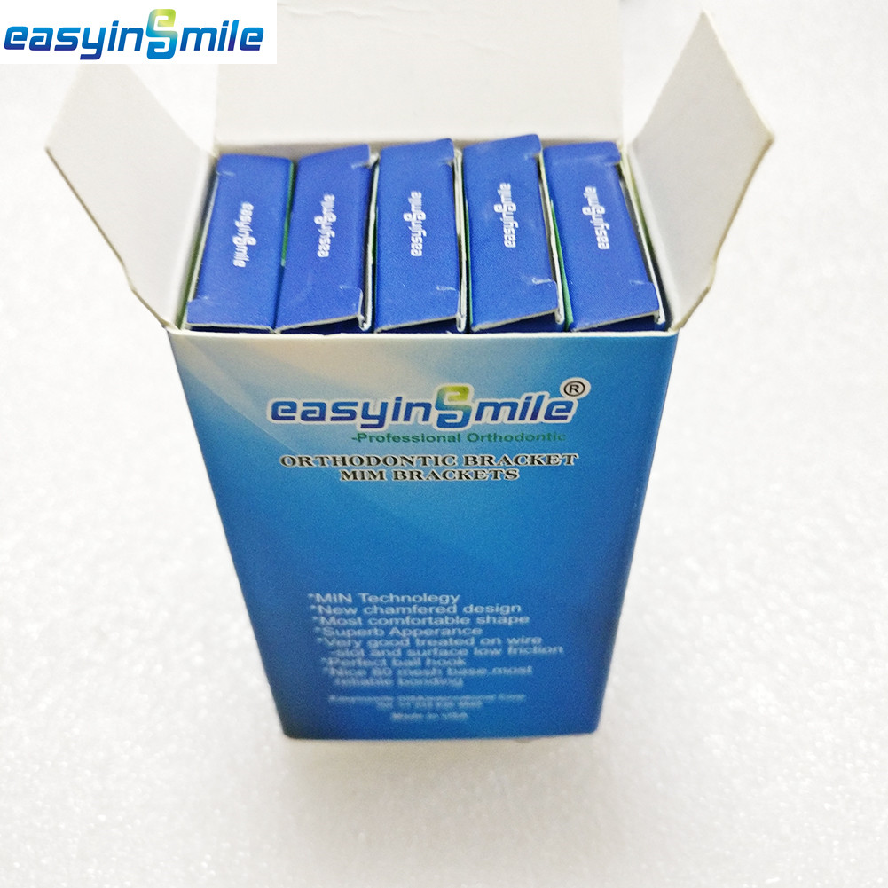 10Packs Orthodontic Metal Brackets Dental MINI Braces MBT/ROTH 022 Hook 3/345