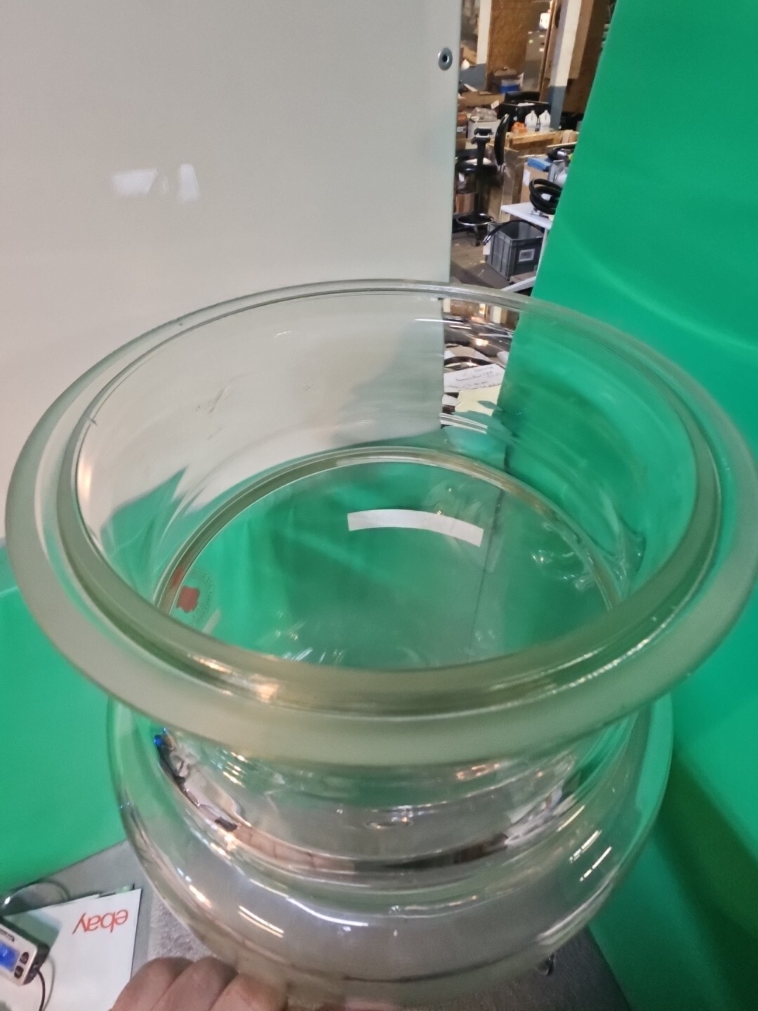 ACE GLASS 20L Jacketed Process Reaction Vessel | 5 Psi Max Pressure Reactor