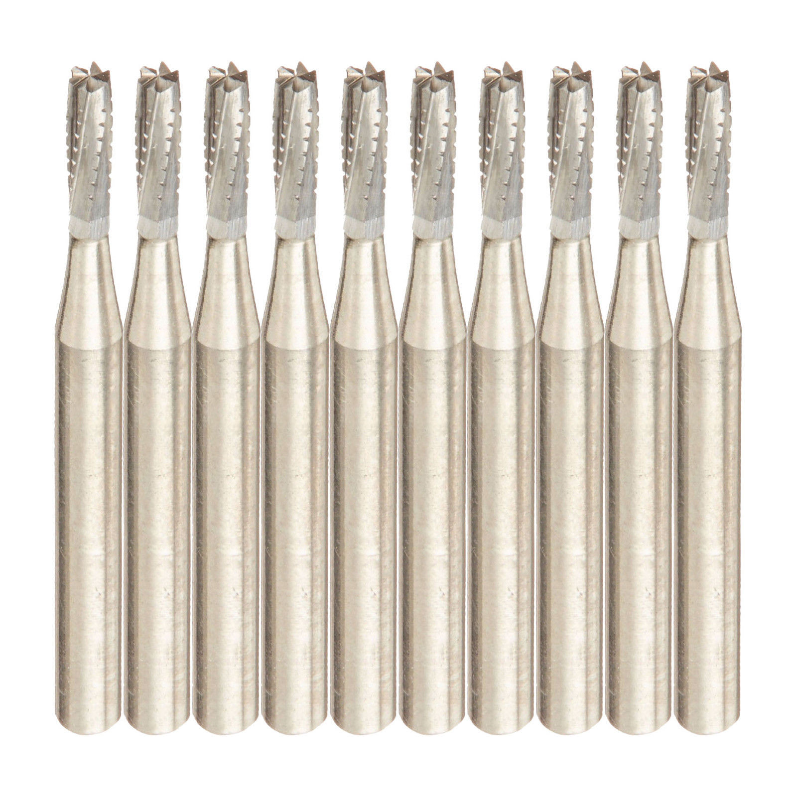 Kerr Beaver Bluwhite FG 557 Carbide Burs Friction Grip Midwest Type