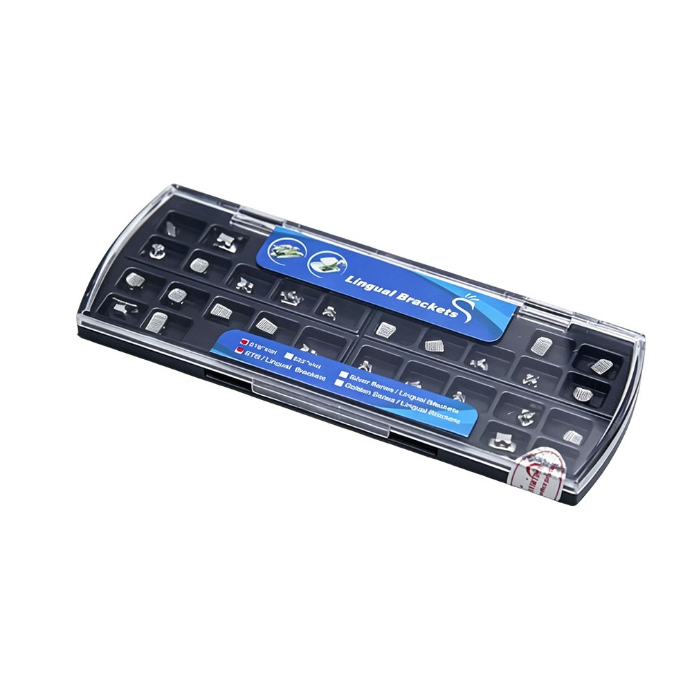 28pcs Lingual Brcakets 018 Slot Silver Series / Golden Series / STB Mini Series