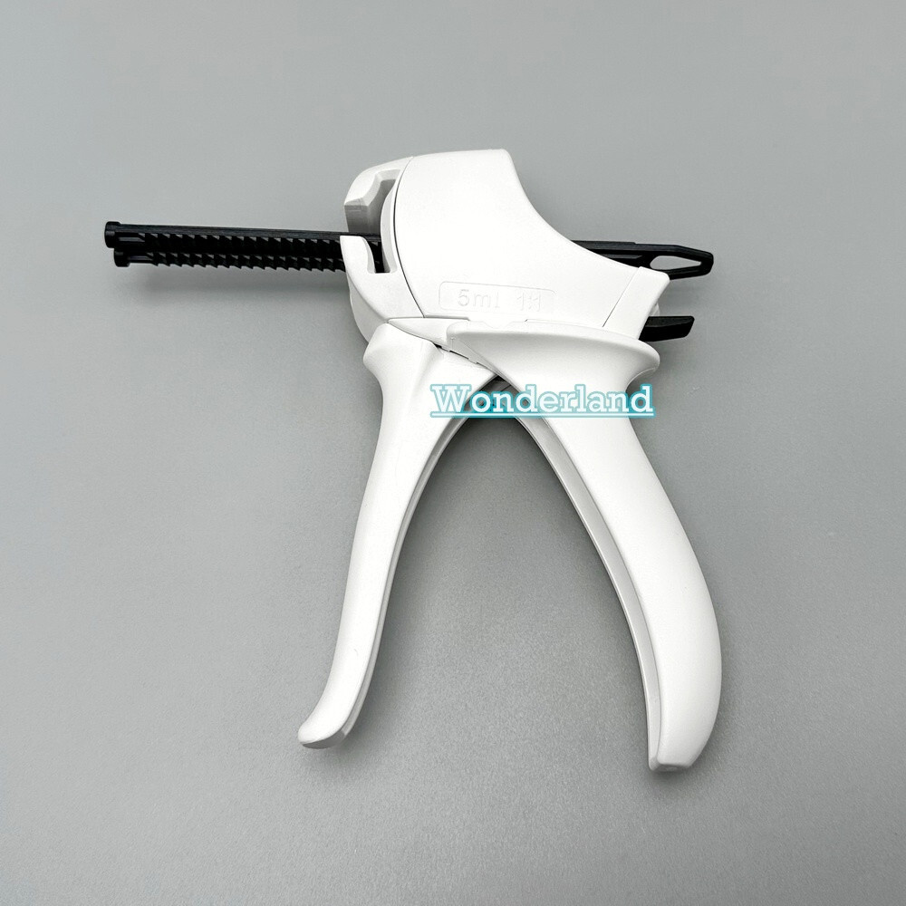 Dental Activa-Spenser Type Dispenser Gun For 5Ml 1:1/10:1 Automix Syringe Cement