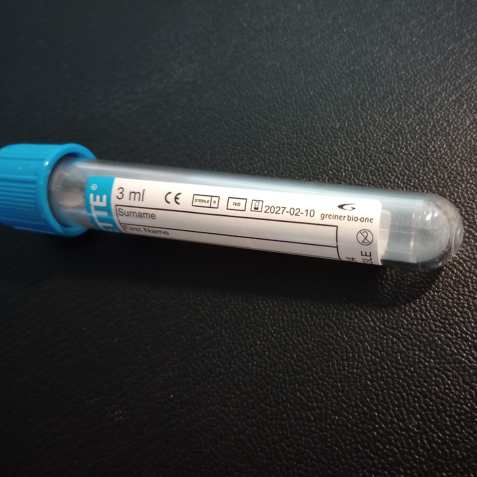 Vacuette Venous Blood Collection Tube Sodium Citrate 3.2% – 3mL Tube Pack of 10