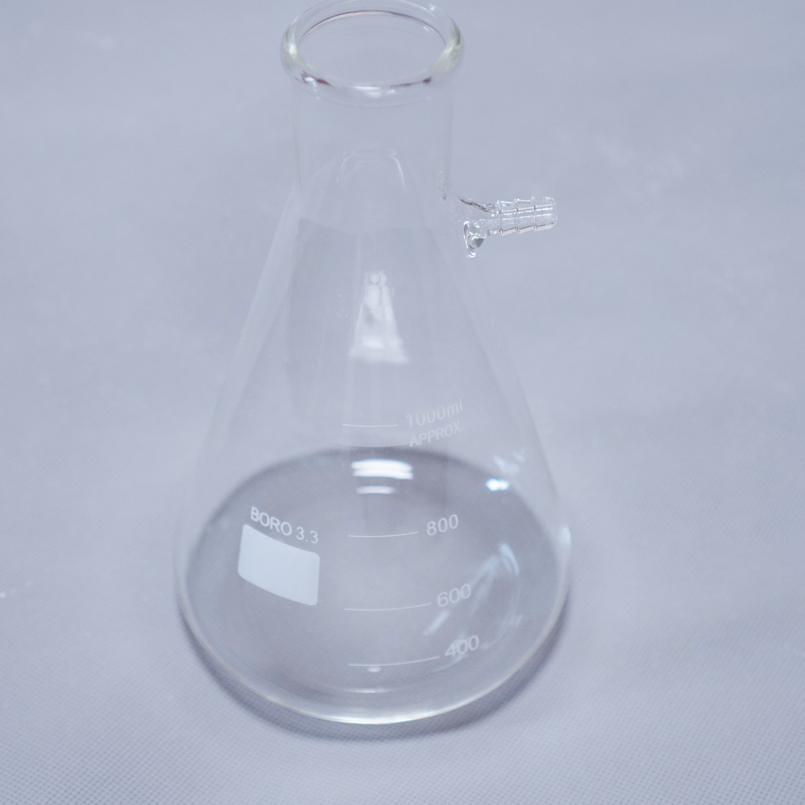 Lab glass Erlenmeyer vacuum filter flask filtering flask 1000 ml – 2000 ml