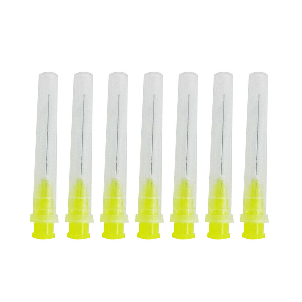 100pcs Dental Endo Irrigation Needle Tip 30GA End-Closed Side Hole Syringes NEW